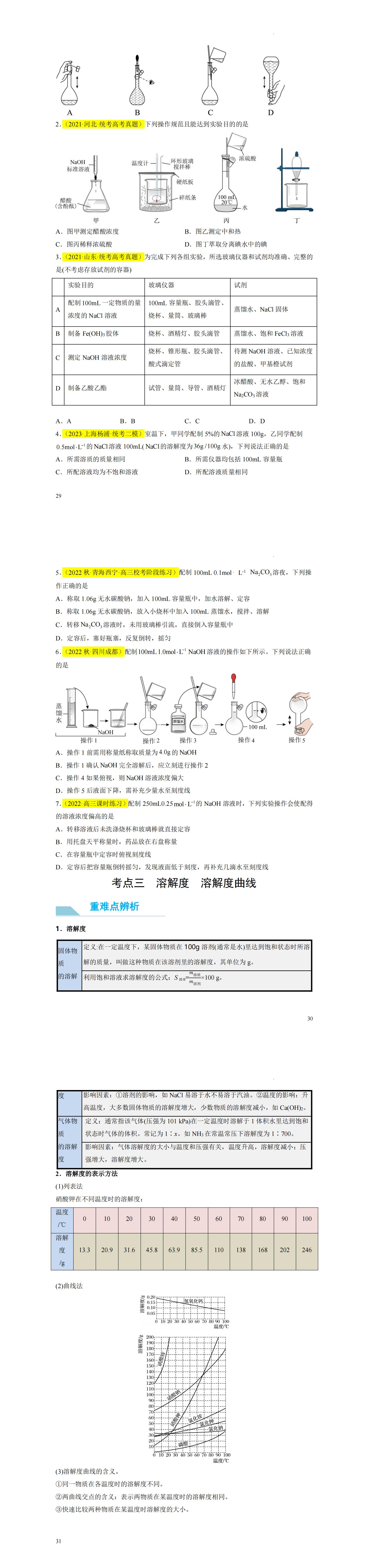 金东方教育 | 高中化学重点知识详解（二）