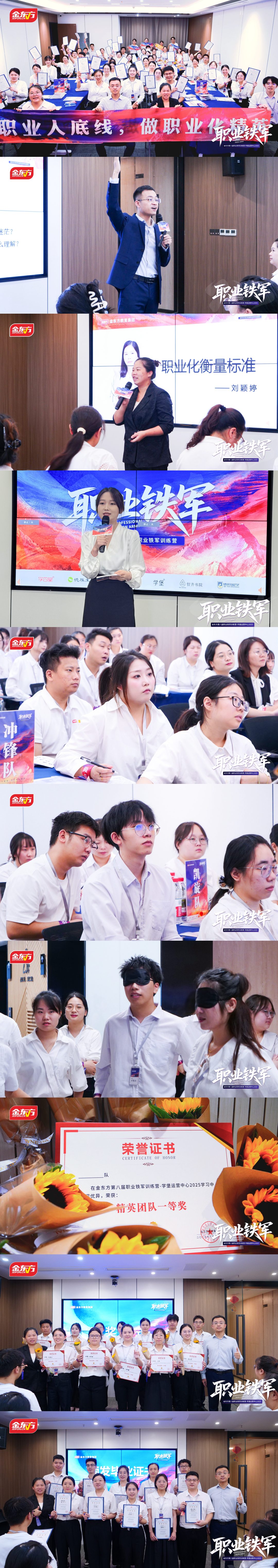 金东方教育 | 金东方第八届职业铁军训练营（重庆场）圆满落幕