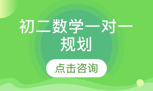 初二数学一对一辅导