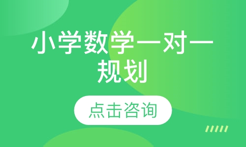 小学数学一对一辅导