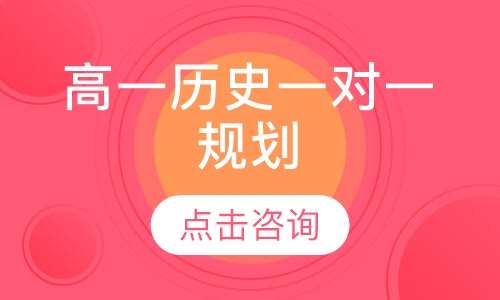 高一历史一对一辅导
