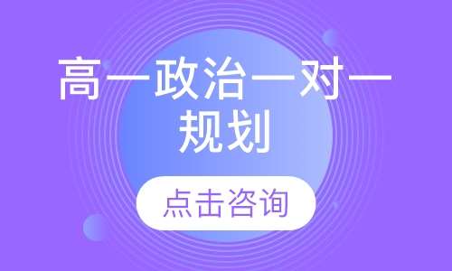 高一政治一对一辅导