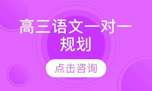 高三语文一对一辅导